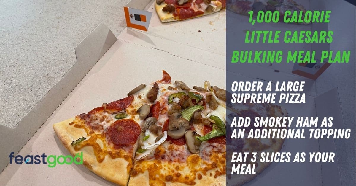 Eating at Little Caesars When Bulking (6 Bodybuilding Meals