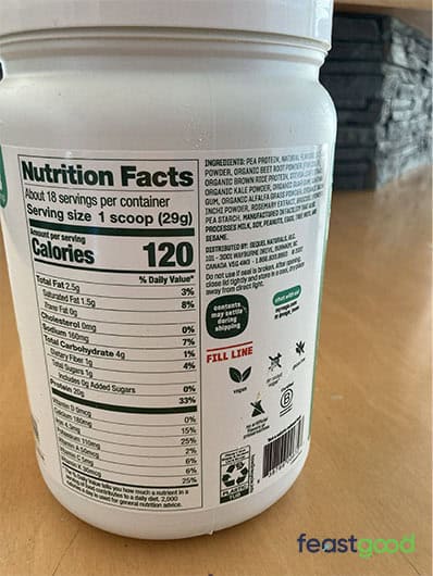 Vega Protein and Greens