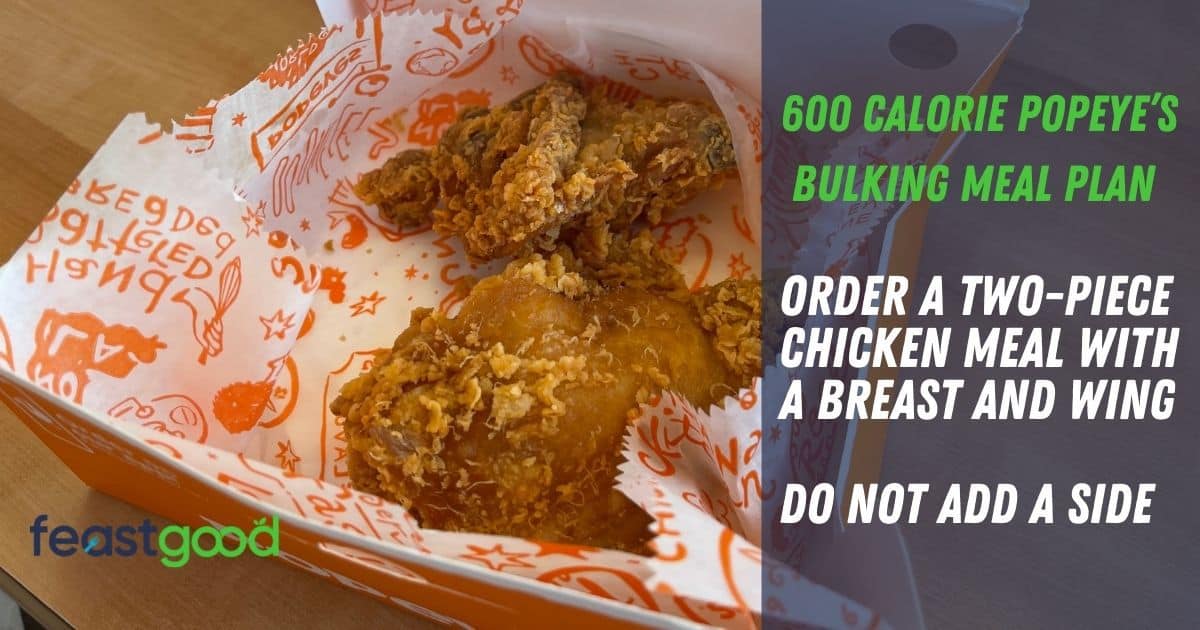 Eating at Popeye’s When Bulking (6 Bodybuilding Meals)