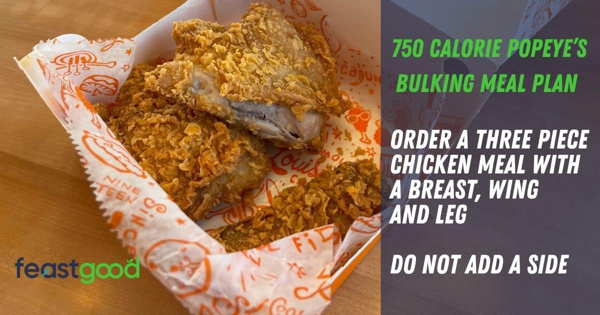 Eating at Popeye’s When Bulking (6 Bodybuilding Meals)