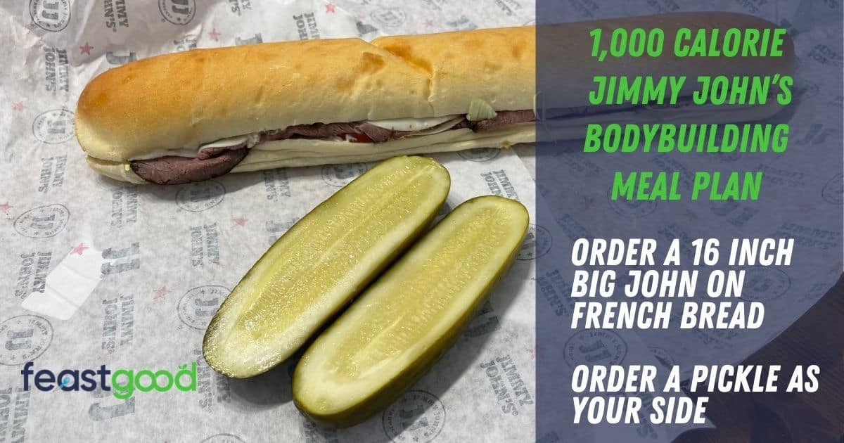 Eating at Jimmy John’s When Bodybuilding (6 Meals)