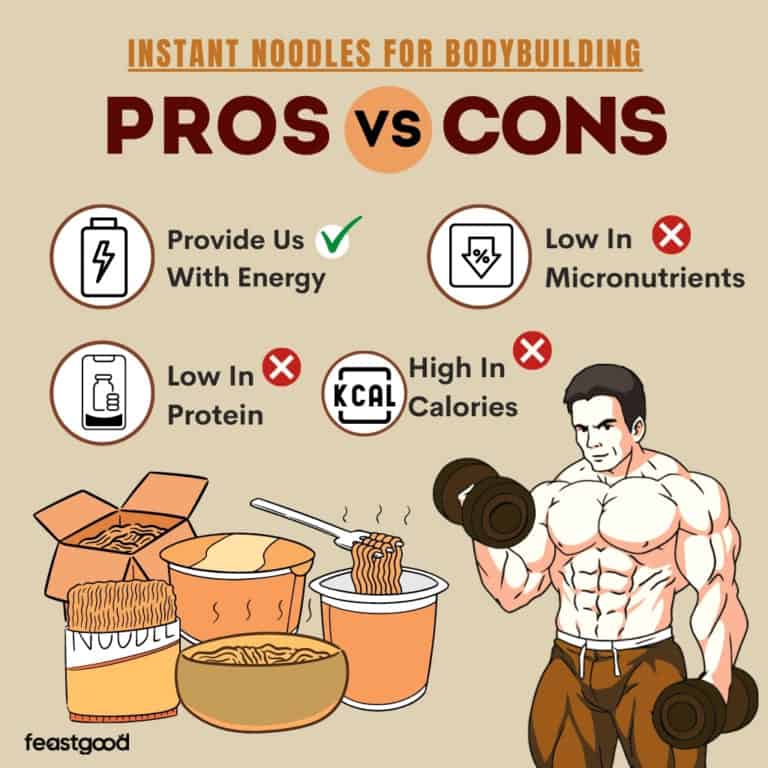Are Instant Noodles Good or Bad For Bodybuilding? (Pros & Cons