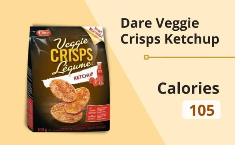 dare veggie crisps ketchup