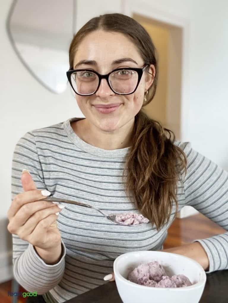 Protein Ice Cream With Xanthan Gum (25g of Protein)