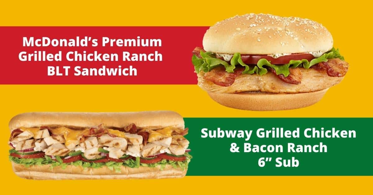 Which is Healthier McDonald’s or Subway? (Our 1 Pick)