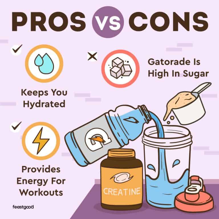 Can You Mix Creatine With Gatorade? (Pros & Cons)