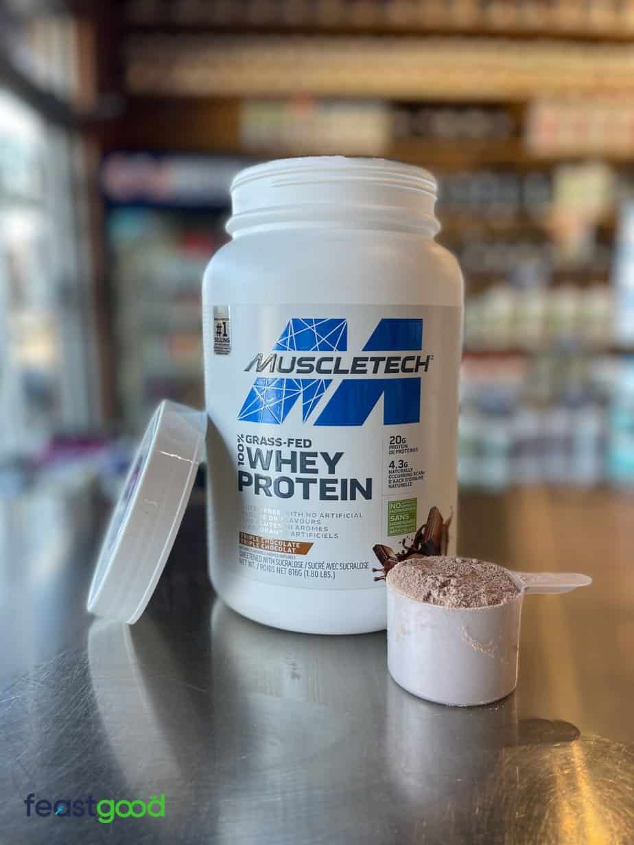 MuscleTech Grass-fed Whey Protein Powder