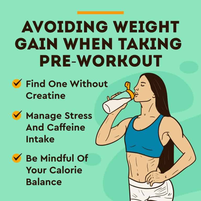 Does Pre Workout Cause You To Gain Weight? 3 Factors