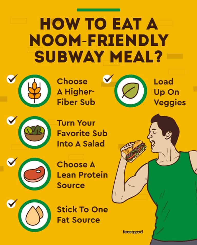 3 NoomFriendly Meals At Subway