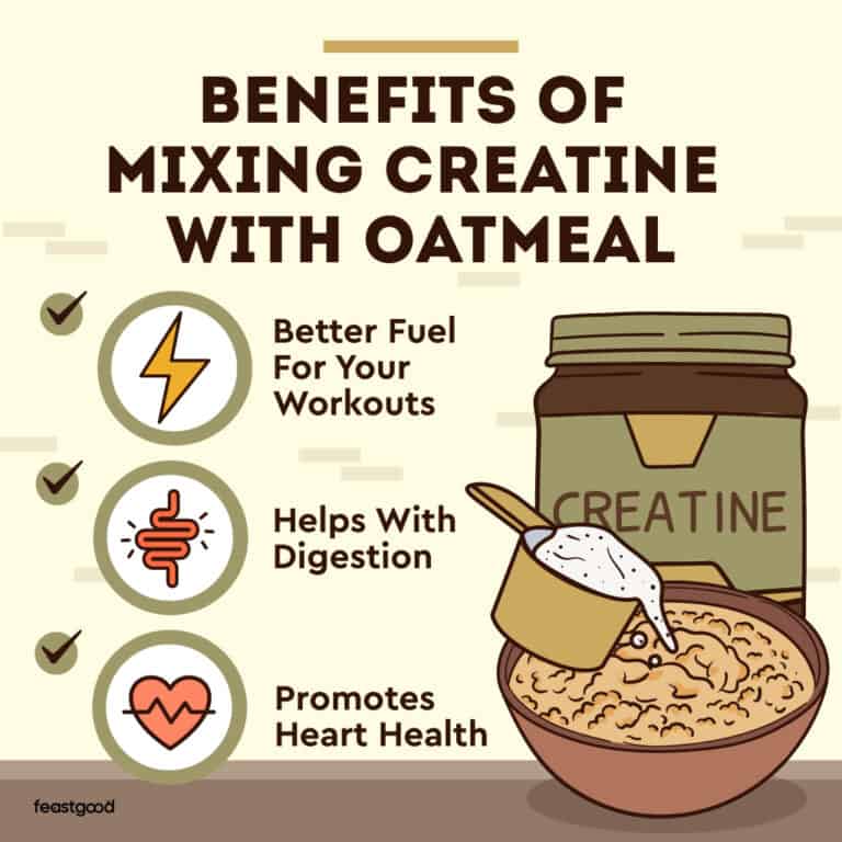 Best Thing To Mix Creatine With Can You Mix Creatine With Oatmeal? (Pros & Cons) - FeastGood.com