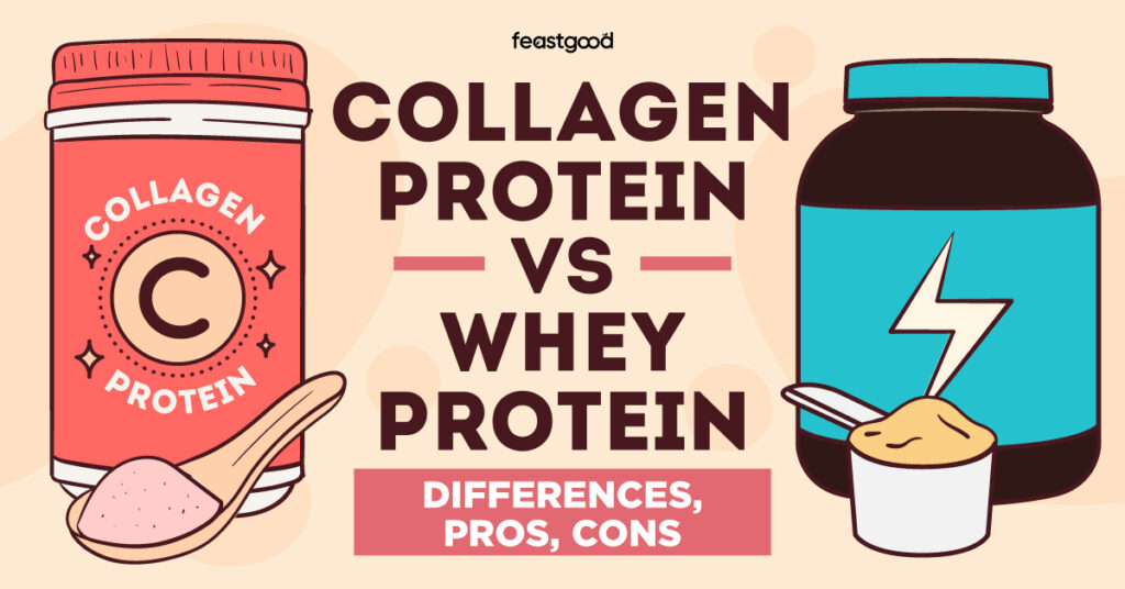 Collagen Protein vs Whey Protein Differences, Pros, Cons