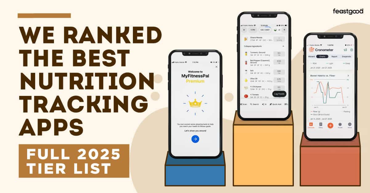 We Ranked the Best Nutrition Tracking Apps