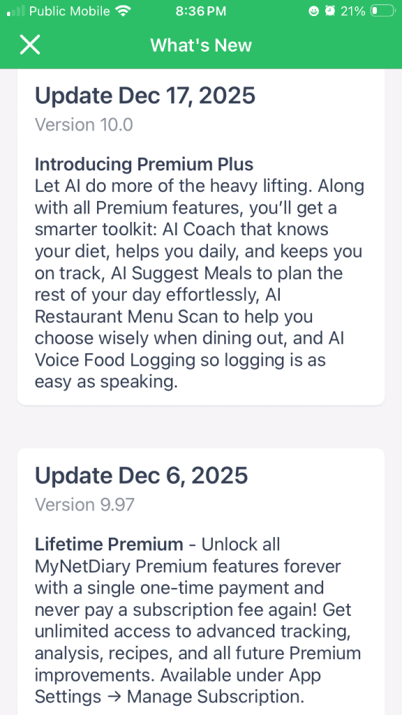 MyNetDiary