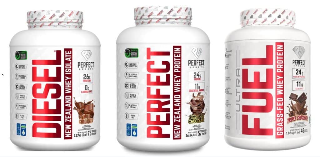 Perfect Sports protein powders