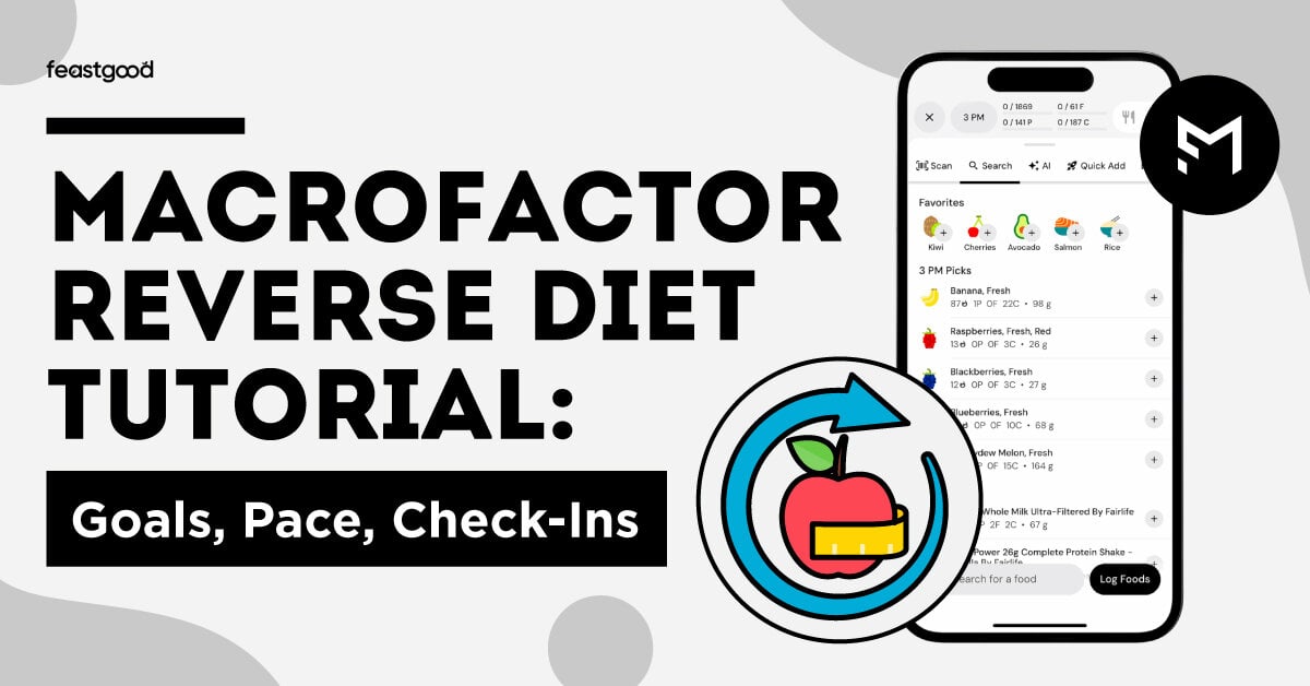 MacroFactor Reverse Diet Tutorial