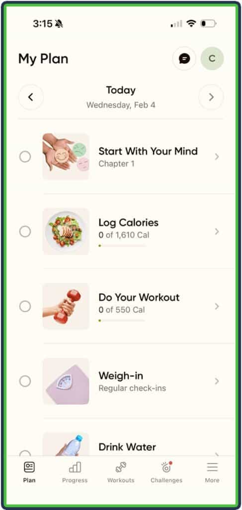 Betterme App 5 - FeastGood.com Betterme App plan