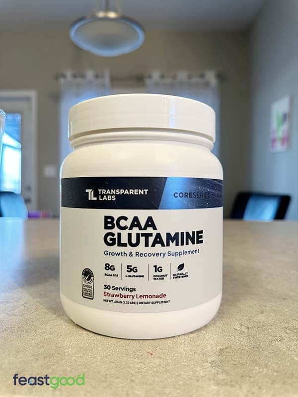 Transparent Labs BCAA Glutamine