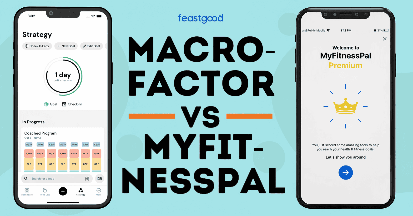 MacroFactor vs MyFitnessPal