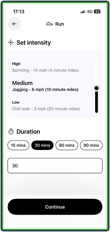 Cal AI - log exercise