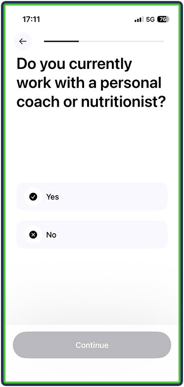 Cal AI - personal coach