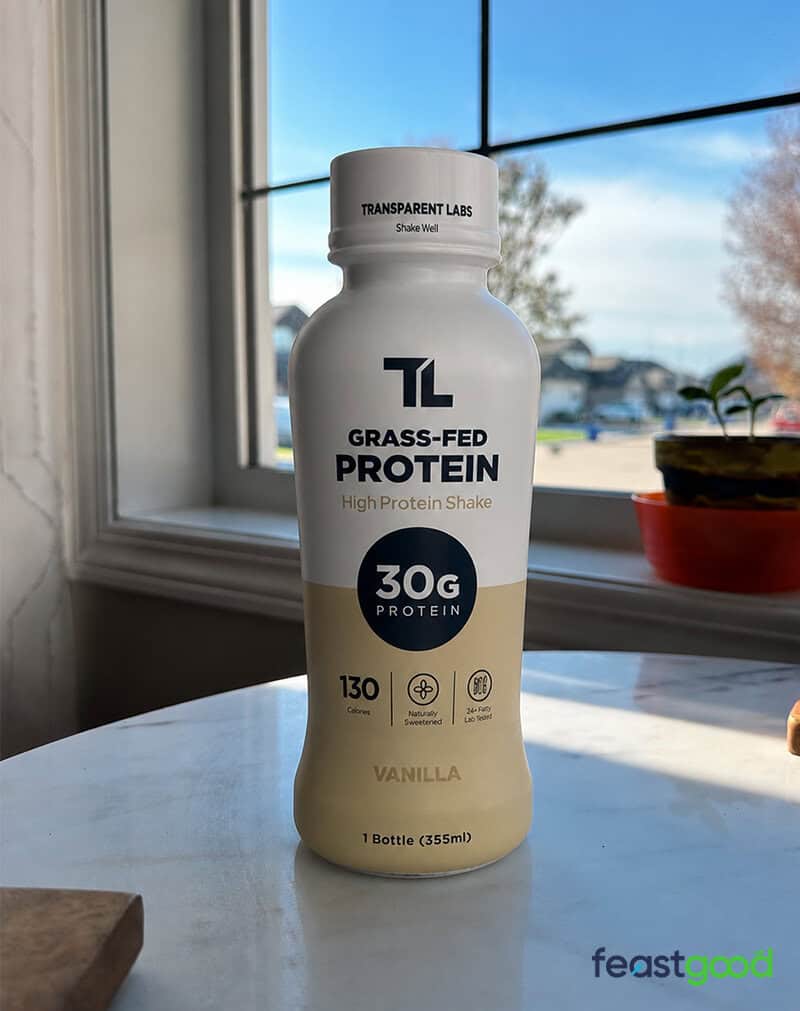 Transparent Labs Grass-fed RTD