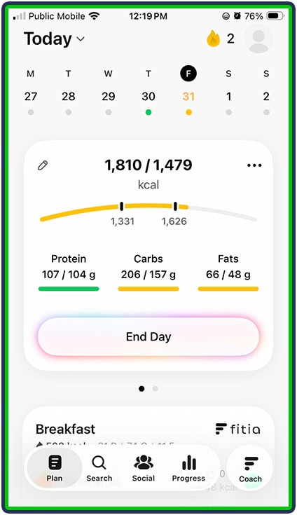 Fitia App