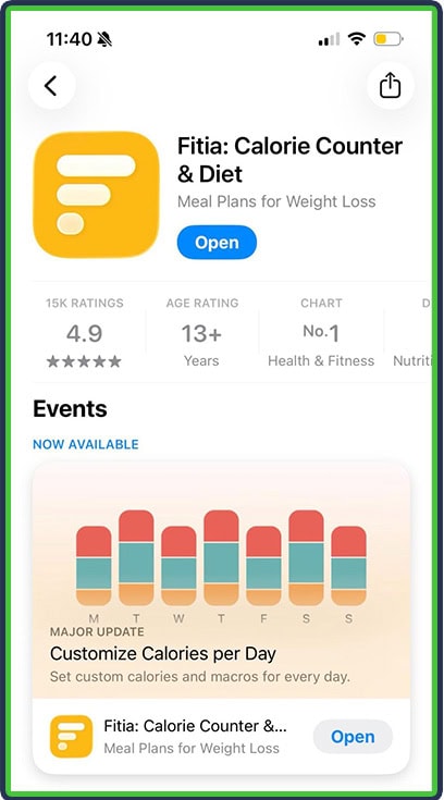 Fitia App