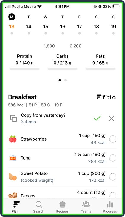 Fitia App