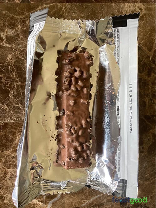 Barebells Protein Bar texture
