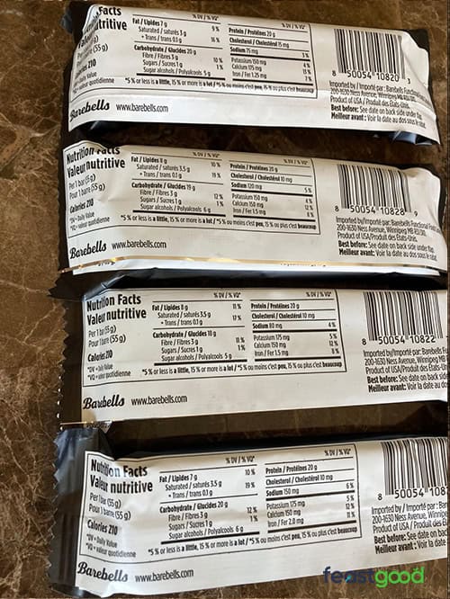 Barebells Protein Bars