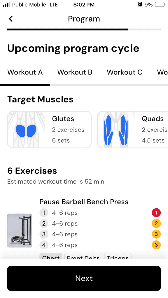 MaroFactor Workouts