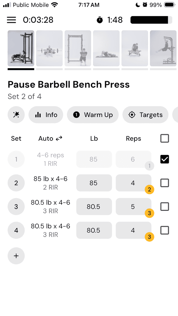 MaroFactor Workouts