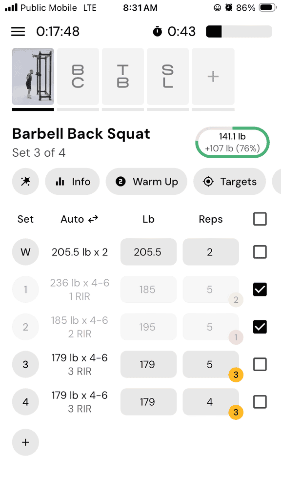 MaroFactor Workouts