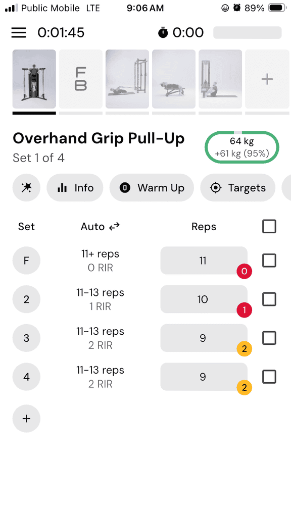 MaroFactor Workouts