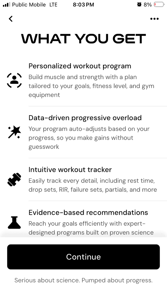 MaroFactor Workouts