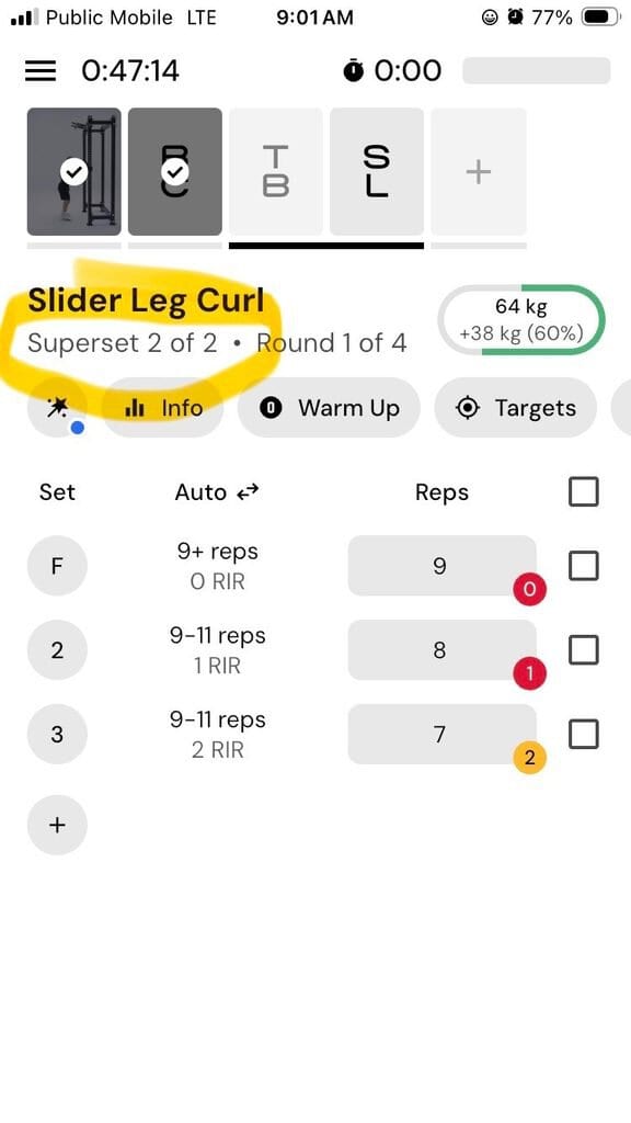 MaroFactor Workouts
